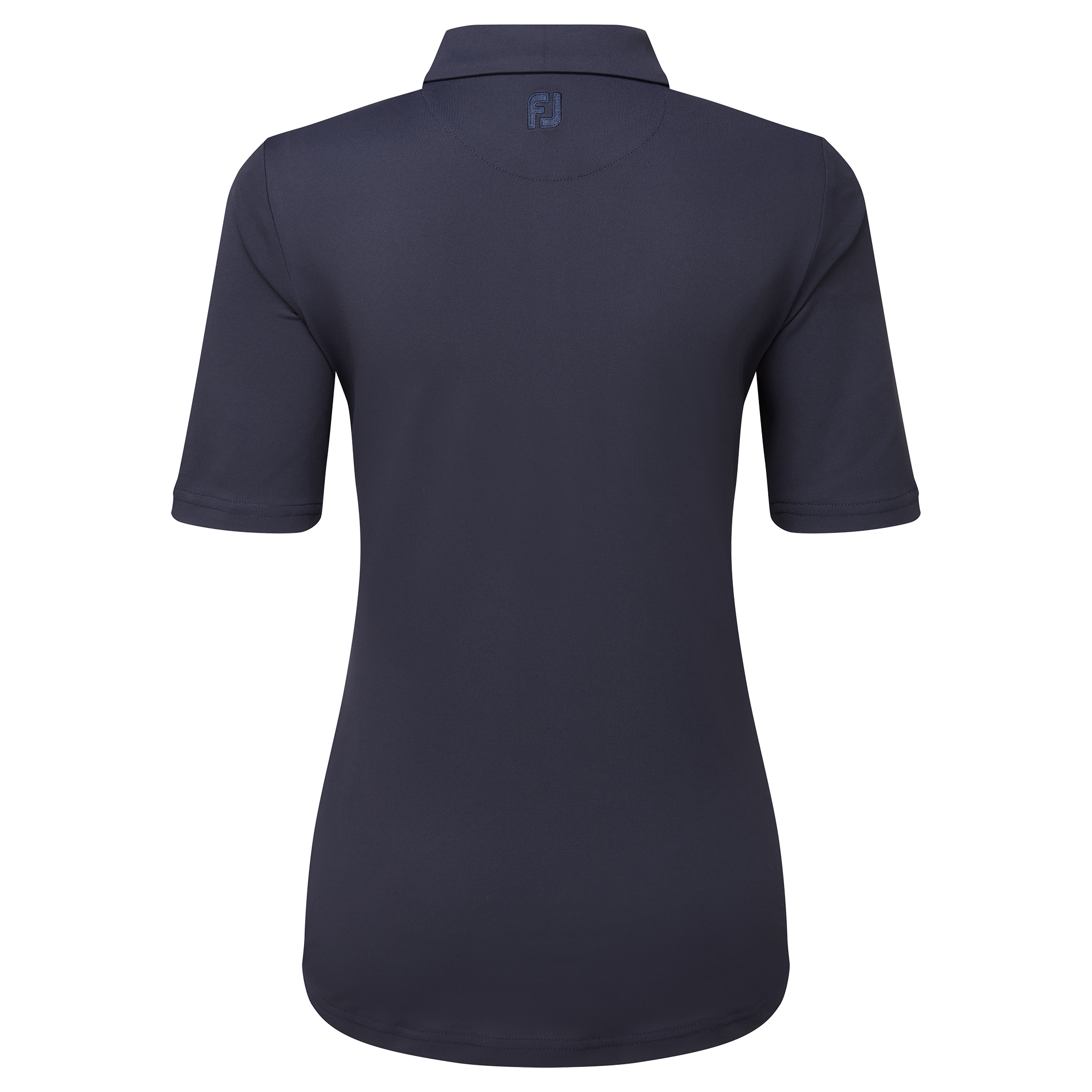 Half-Sleeve Solid Pique