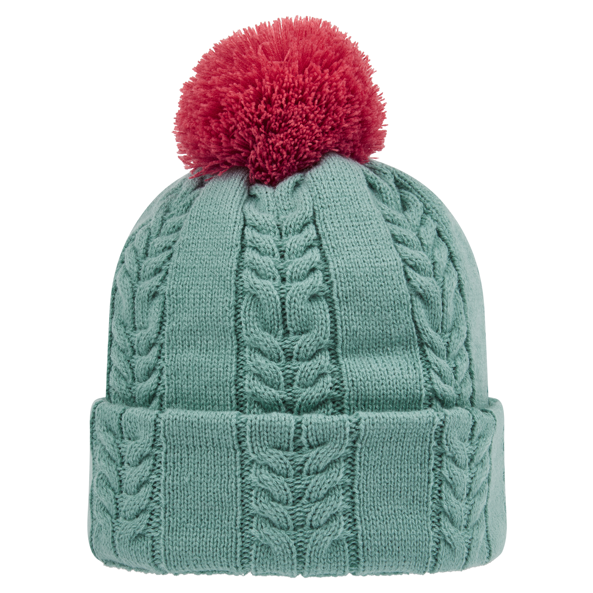 Women's Cable Knit Bobble