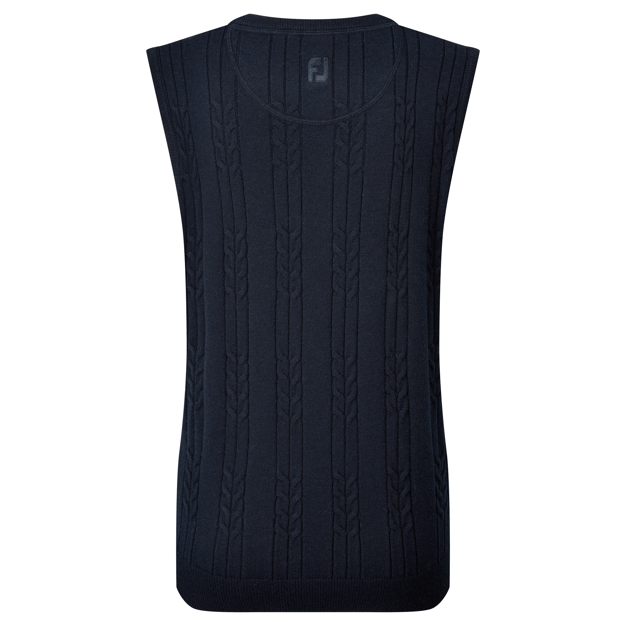 Women's Wool Blend Cable Knit V-Neck Vest