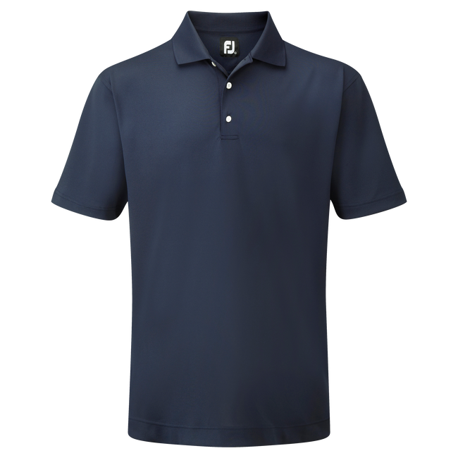 Stretch Pique Solid Knit Collar