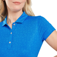 Painted Floral Cap Sleeve Lisle