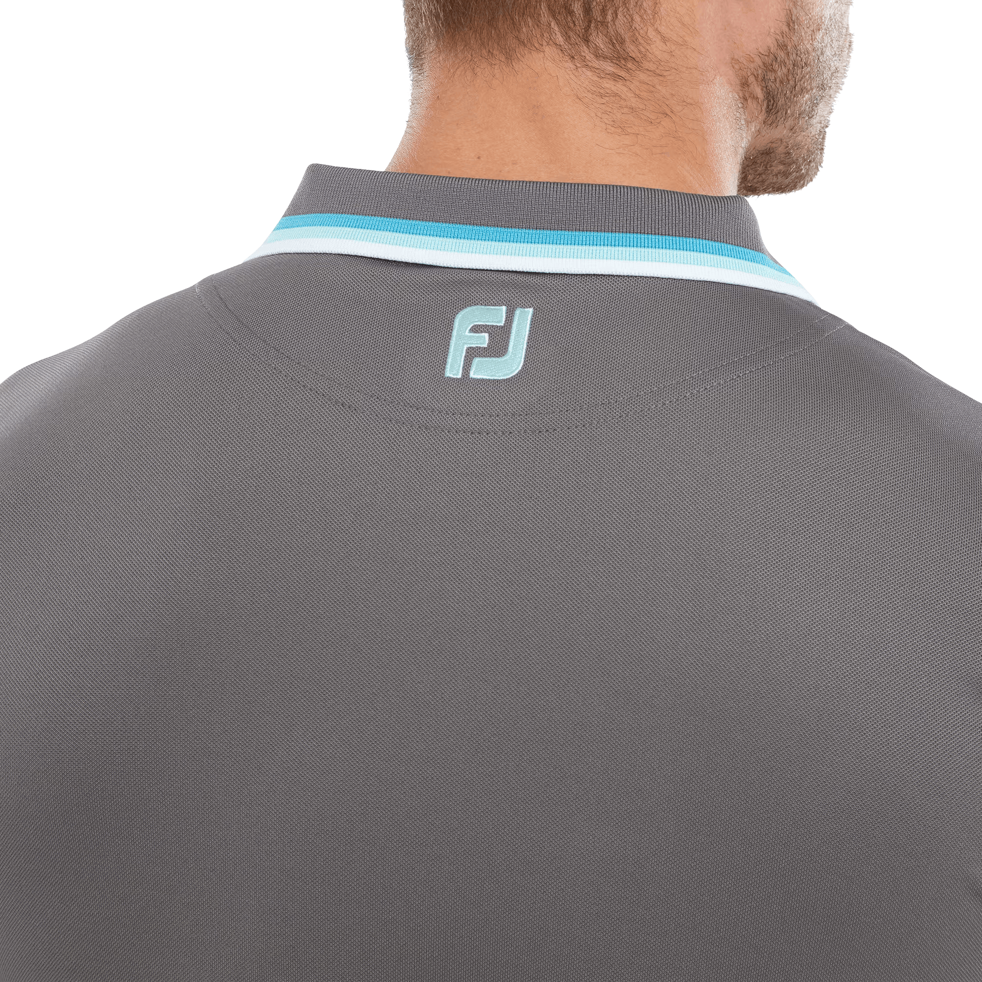 Solid Polo with Trim Pique