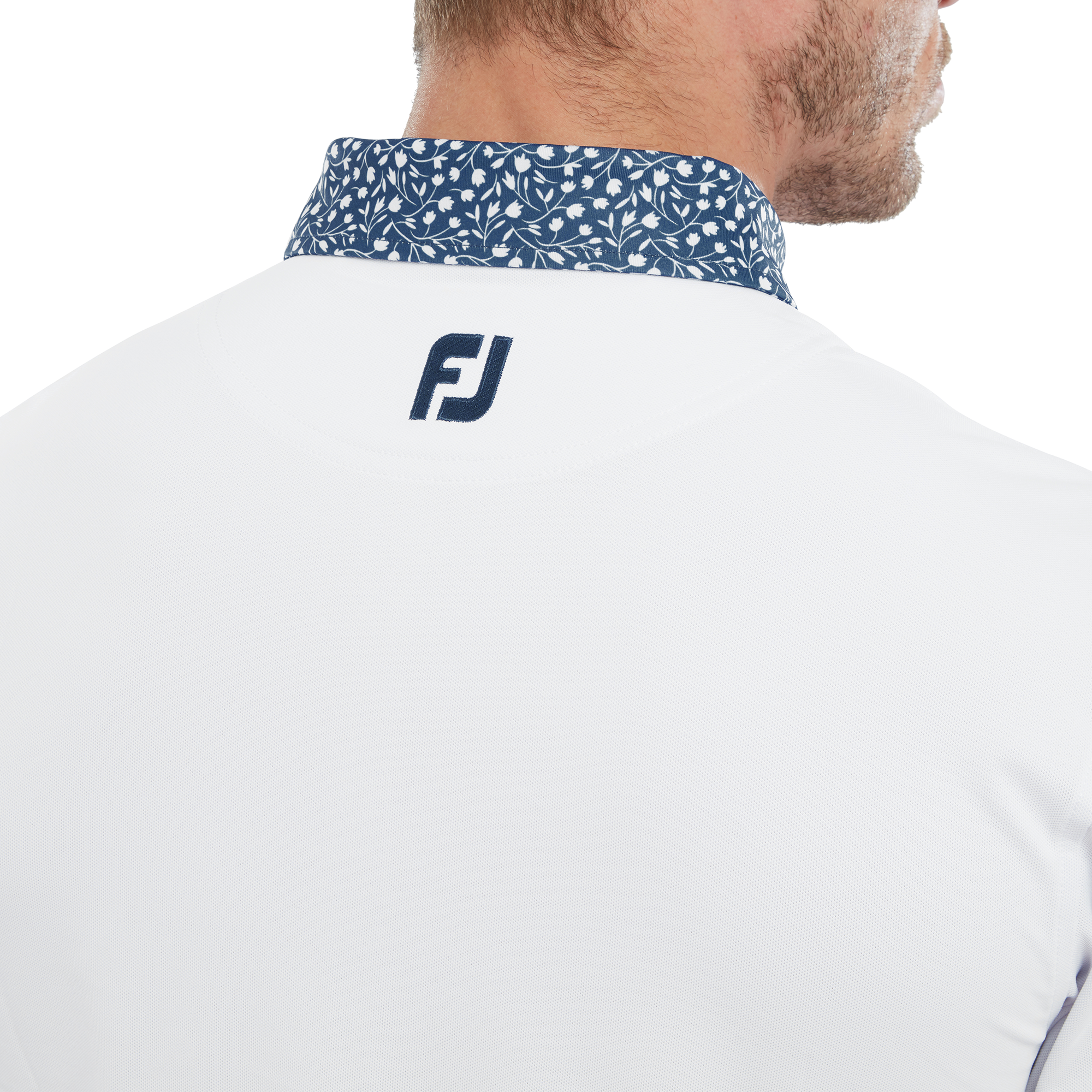 Tossed Tulip Trim Pique