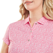 Animal Print Cap Sleeve Lisle