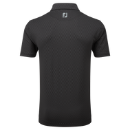 Polo en fil d'Ecosse imprimé points