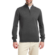 Wool Blend Half-Zip Pullover