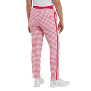 Pantalon 7/8 léger imprimé Vichy