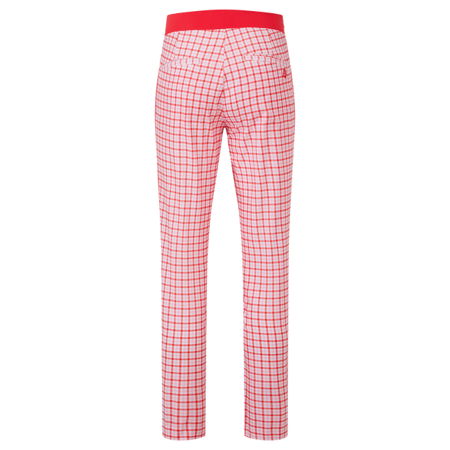 Pantalon 7/8 léger imprimé Vichy