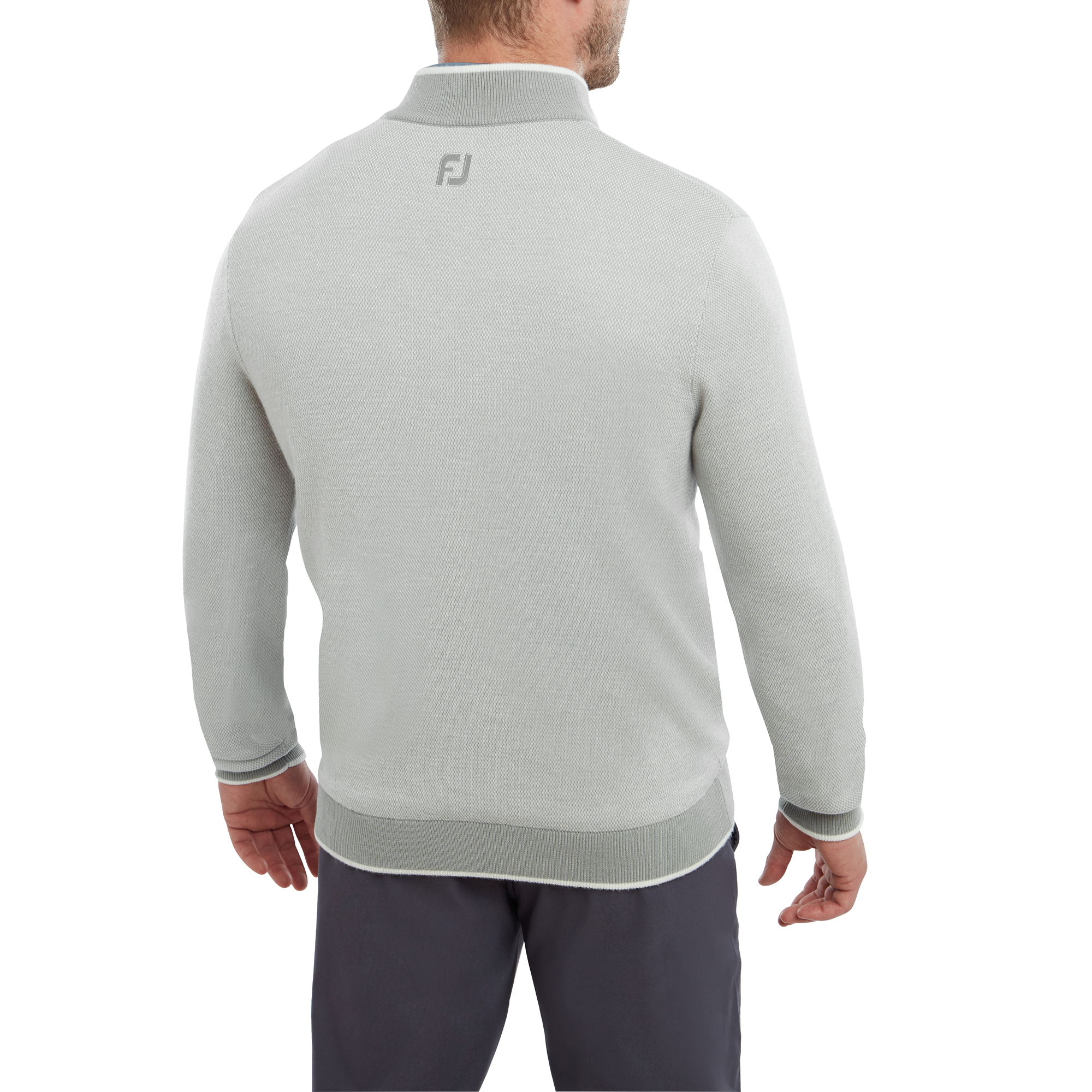 Full-Zip Lined Pullover