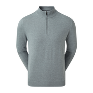 Wool Blend 1/2 Zip Lined Pullover