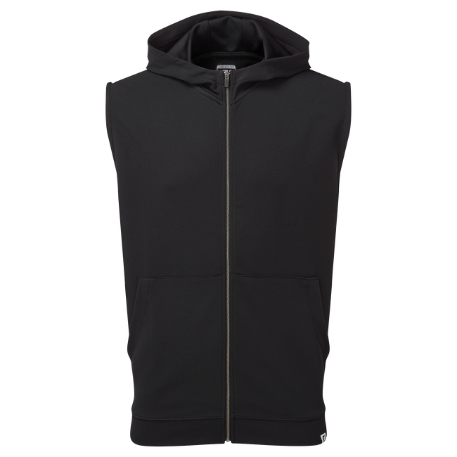 Hoodie sans manche full-zip