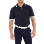 Solid Polo with Trim Pique