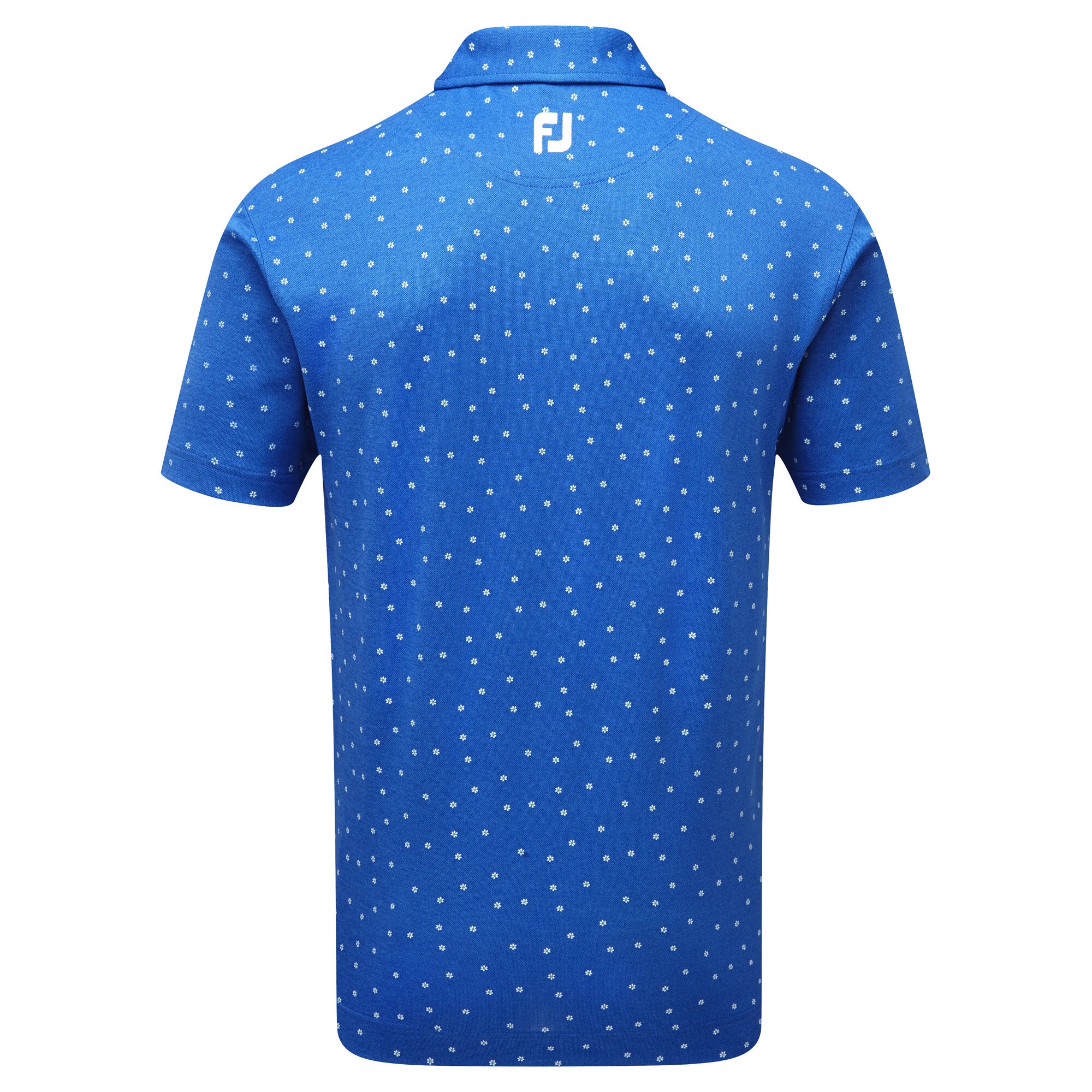 Stretch Pique Flower Print