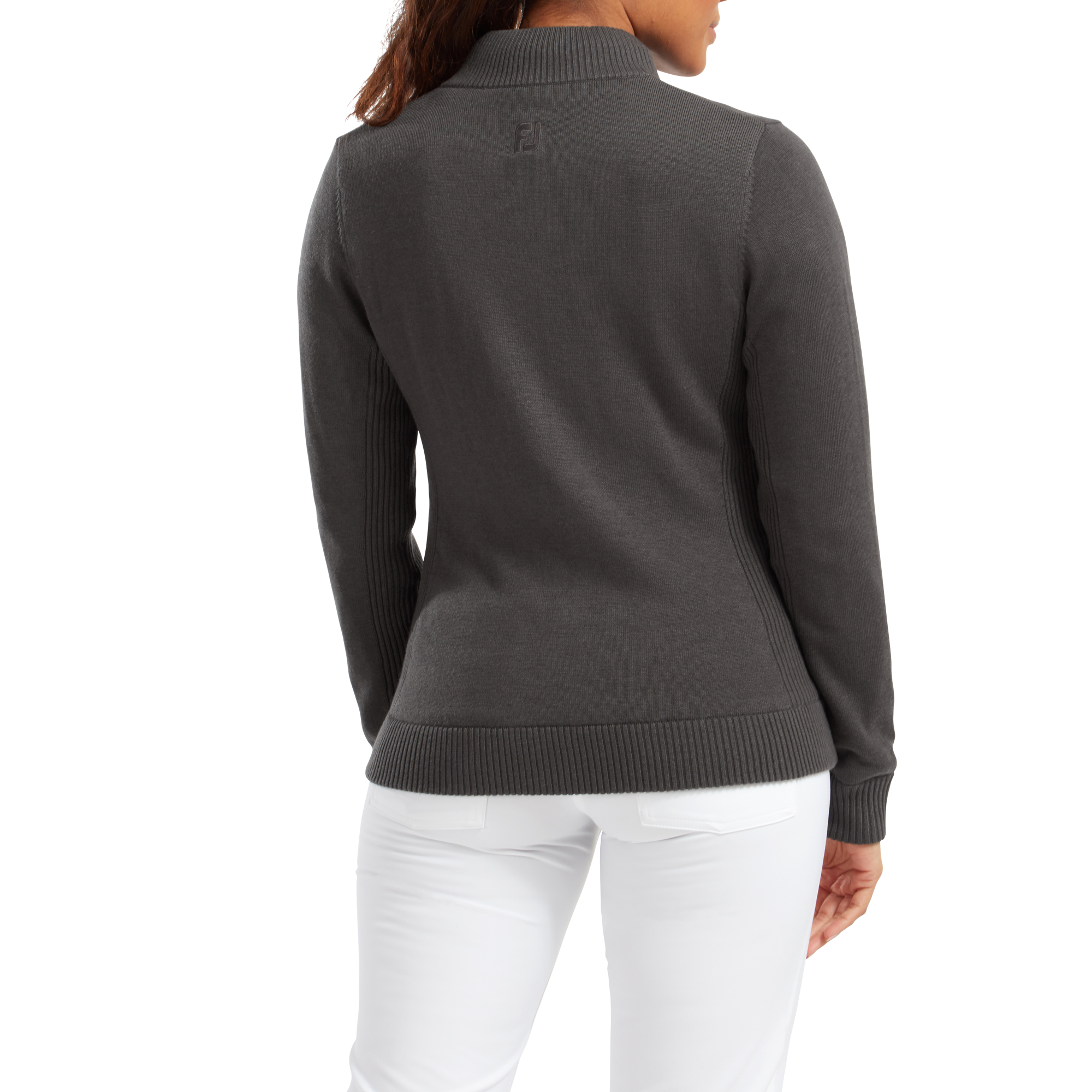 Pullover Laine doubl&eacute; Full-Zip
