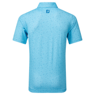 Polo piqué avec texture Tweed