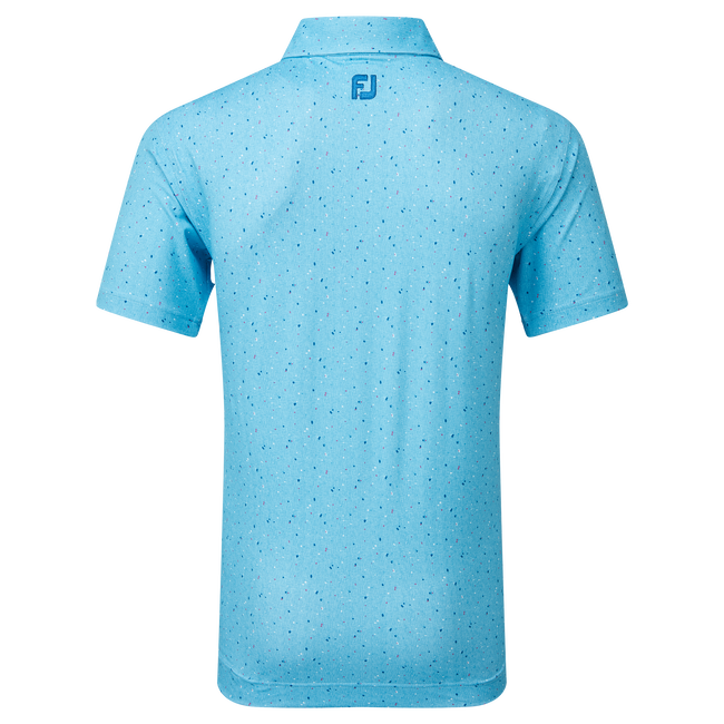 Polo piqué avec texture Tweed