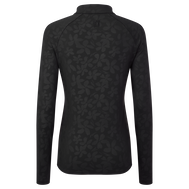 Pullover zippé avec imprimé Floral texturé