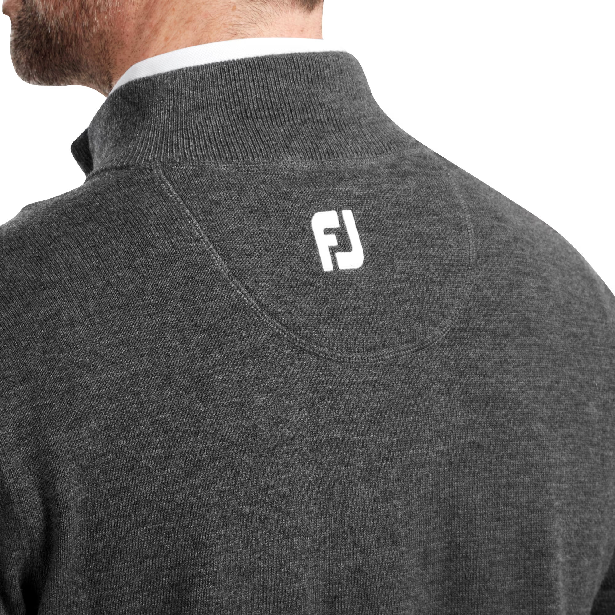 Wool Blend Half-Zip Pullover