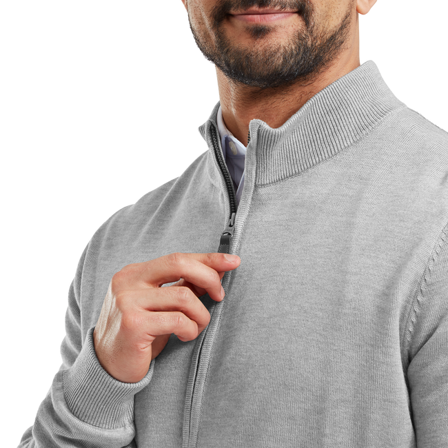 Pullover drirelease Full-Zip doublé