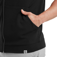 Hoodie sans manche full-zip