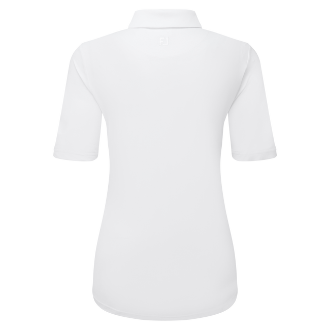 Half Sleeve Ruched Lisle