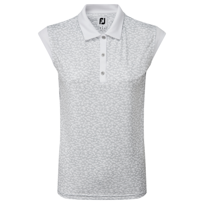 Shirt mit Interlock-Print und Mini-Cap-&Auml;rmeln
