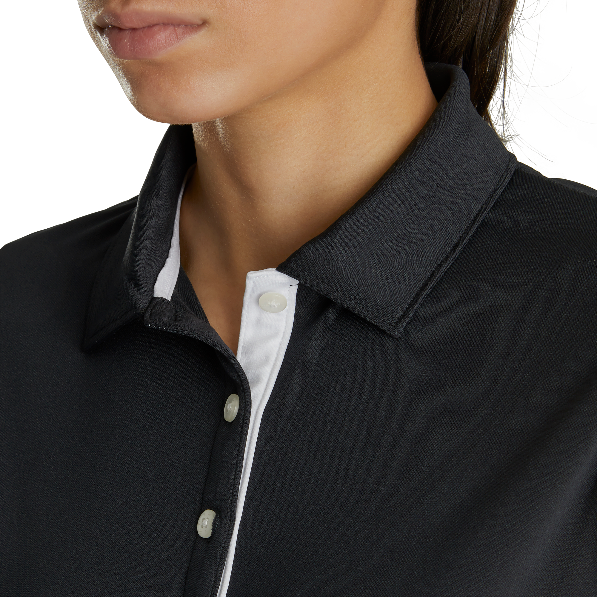 ProDry Interlock Sleeveless Shirt Self Collar Women