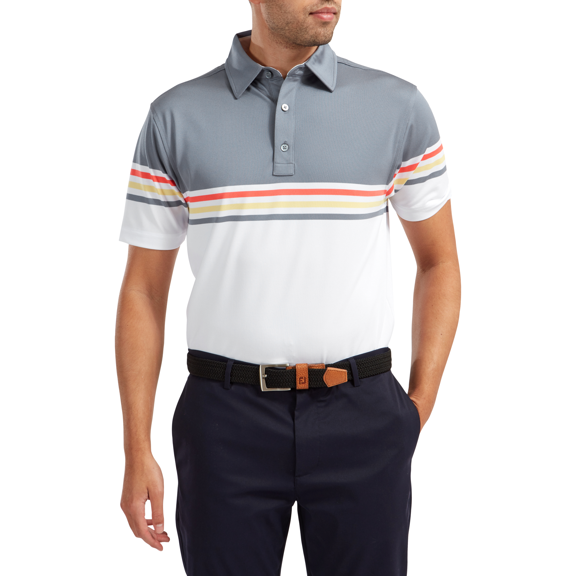 Stretch Pique Colour Block FootJoy EMEA