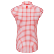 Polo Interlock imprimé Vichy