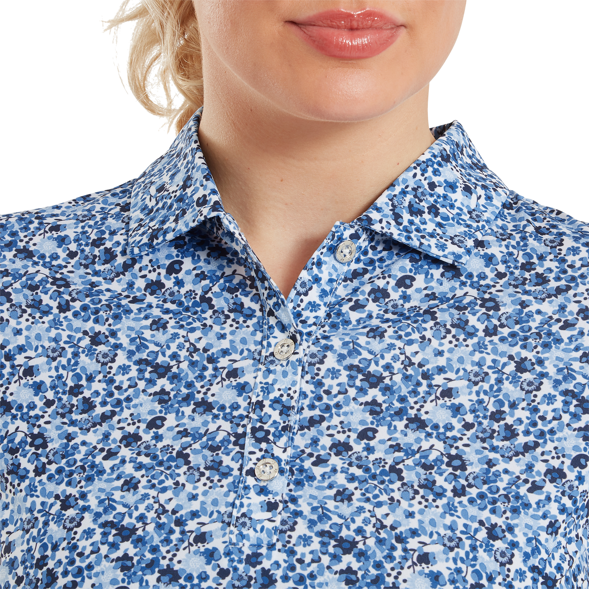 Polo en fil d'Ecosse &agrave; mancherons