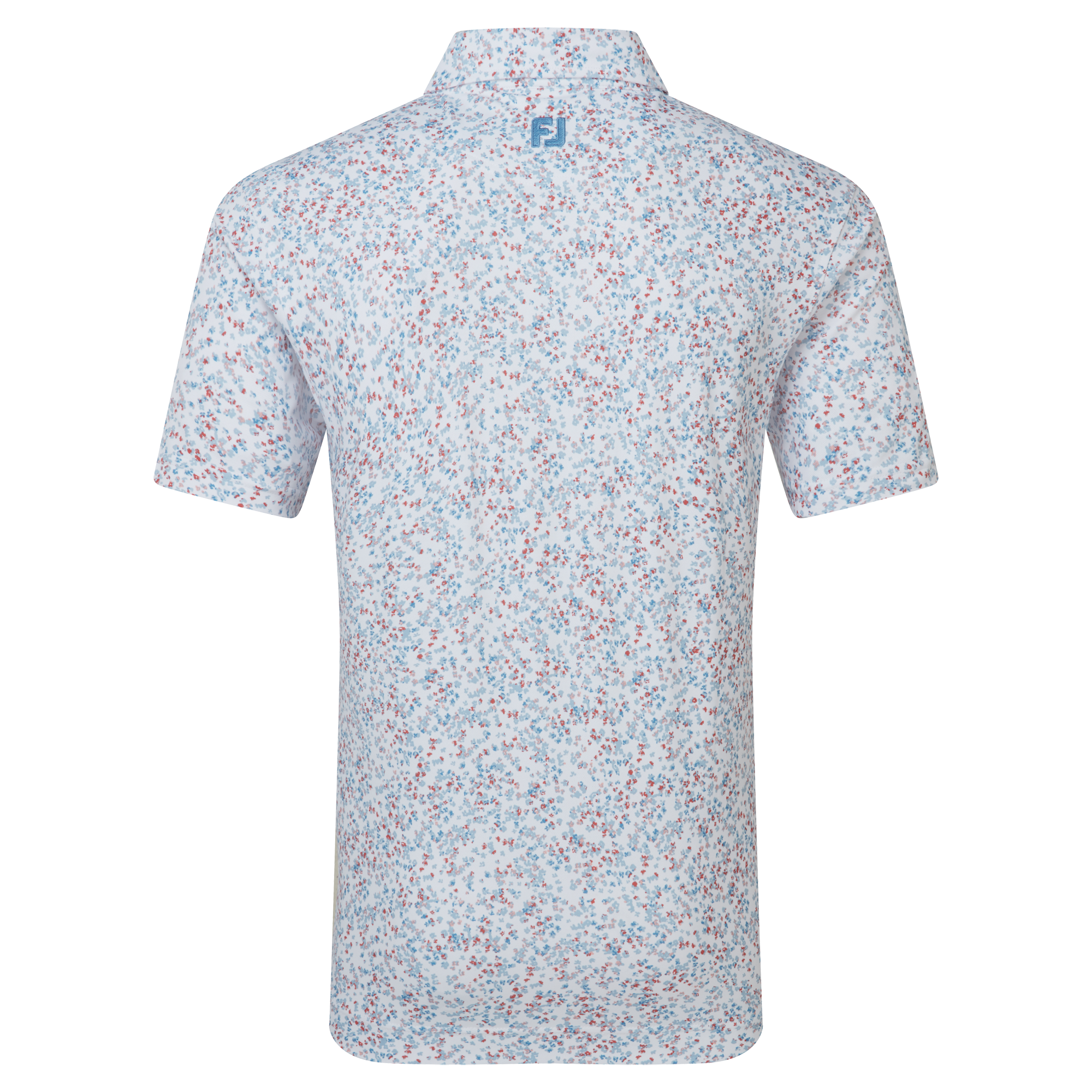 Watercolour Floral Print Pique