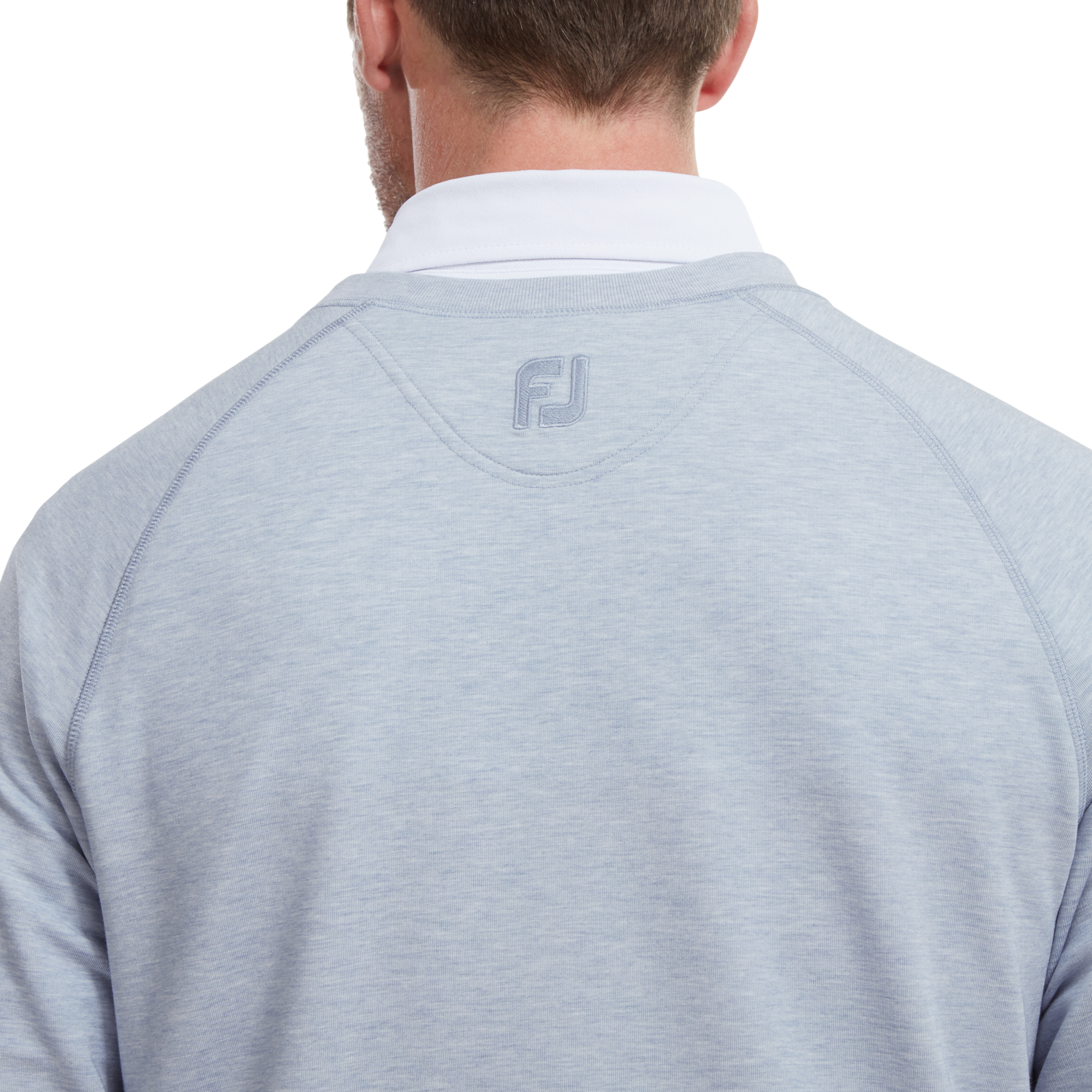 French Terry Crew Neck Sweater