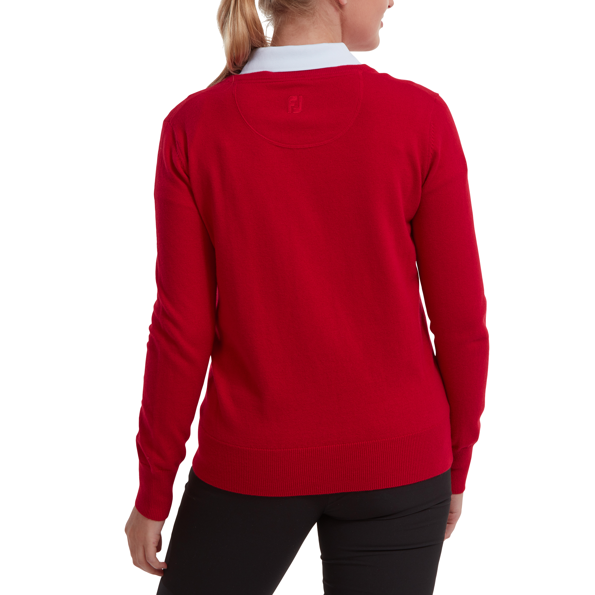 Wool Blend V-Neck Pullover