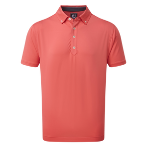 Lisle Solid with Contrast Trim and Button Down Collar