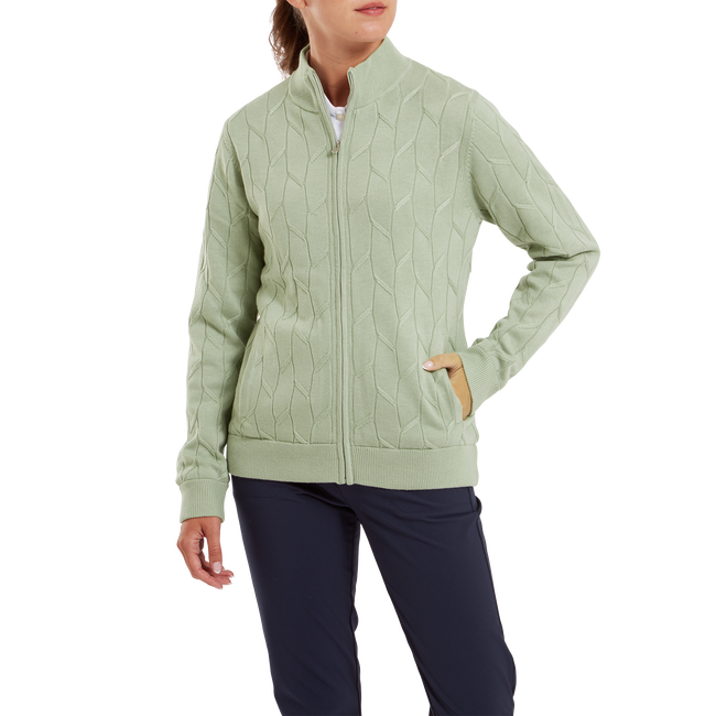 Women's Full-Zip Lined Pullover