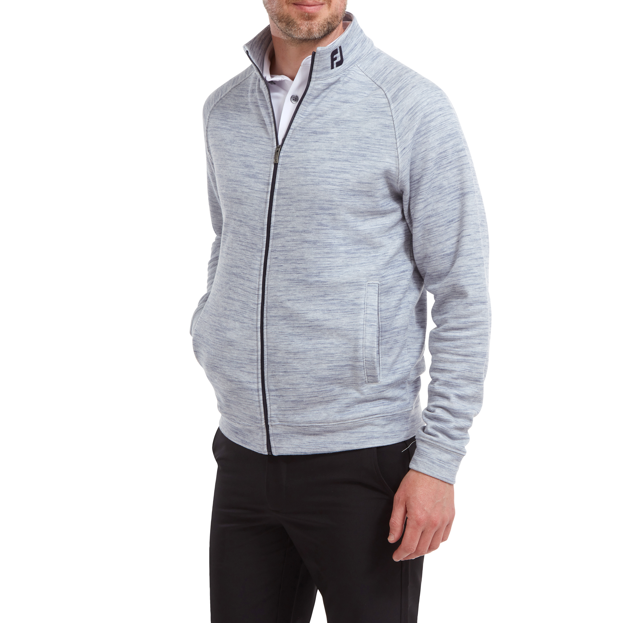 Space Dye Fleece Full-Zip Midlayer