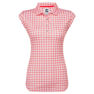 Polo Interlock imprimé Vichy