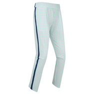 Pantalon 7/8 léger imprimé Vichy