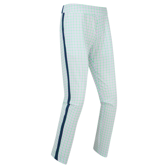 Pantalon 7/8 léger imprimé Vichy