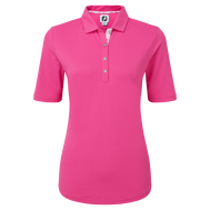 Polo piqué uni manches courtes
