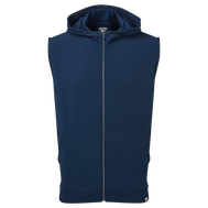 Hoodie sans manche full-zip