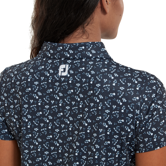 Floral Print Lisle