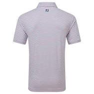 Polo en fil d'Ecosse à rayures