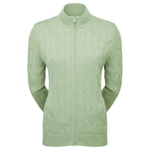 Full-Zip Lined Pullover
